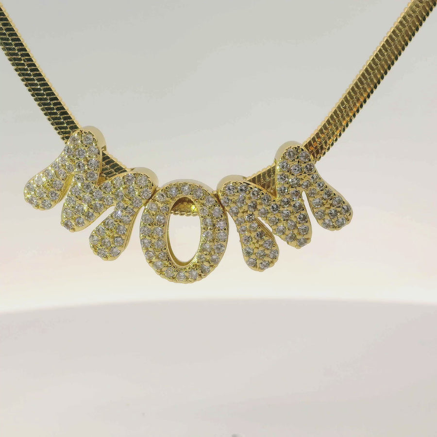 Sparkling Mom Necklace