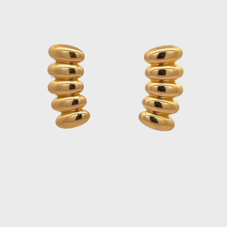 Golden Stack Earrings