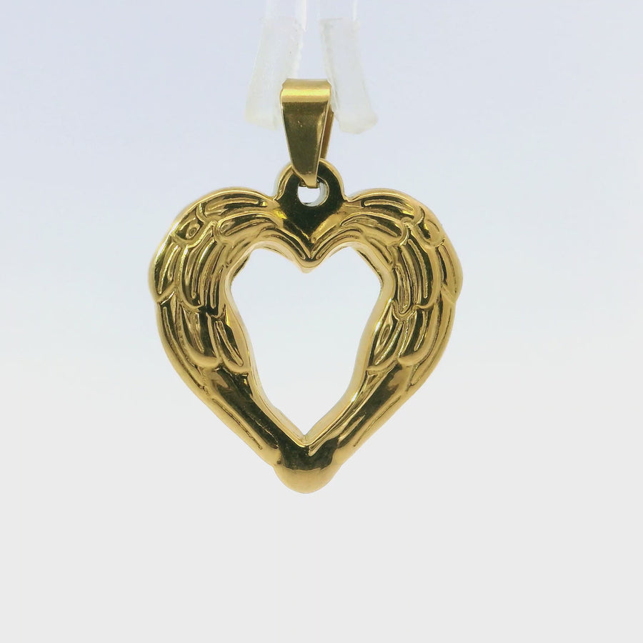 Gold Texture Charm