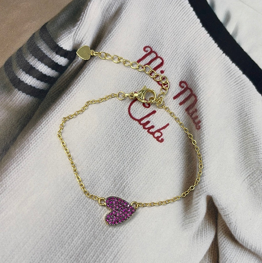 Delicate Heart Bracelet