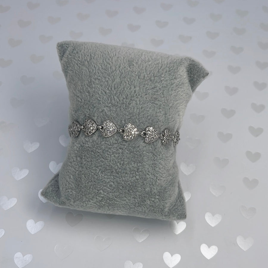 Heart Diamond Bracelet