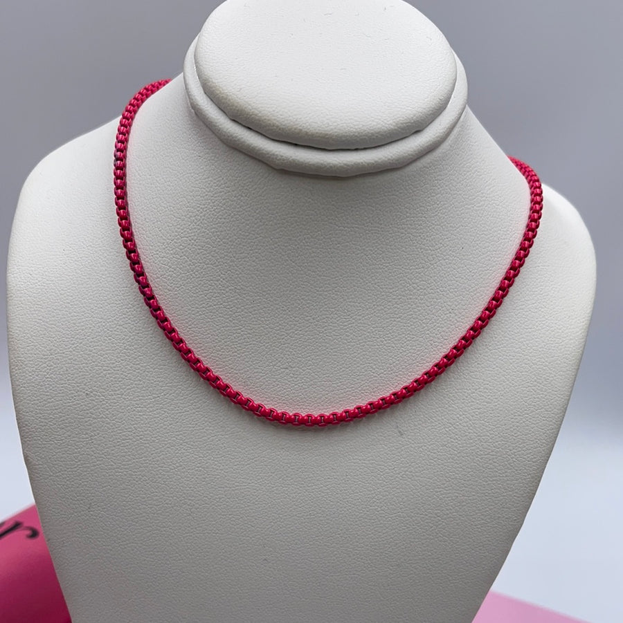 Cable Color Necklace