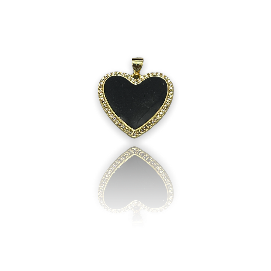 Frame Heart Charm