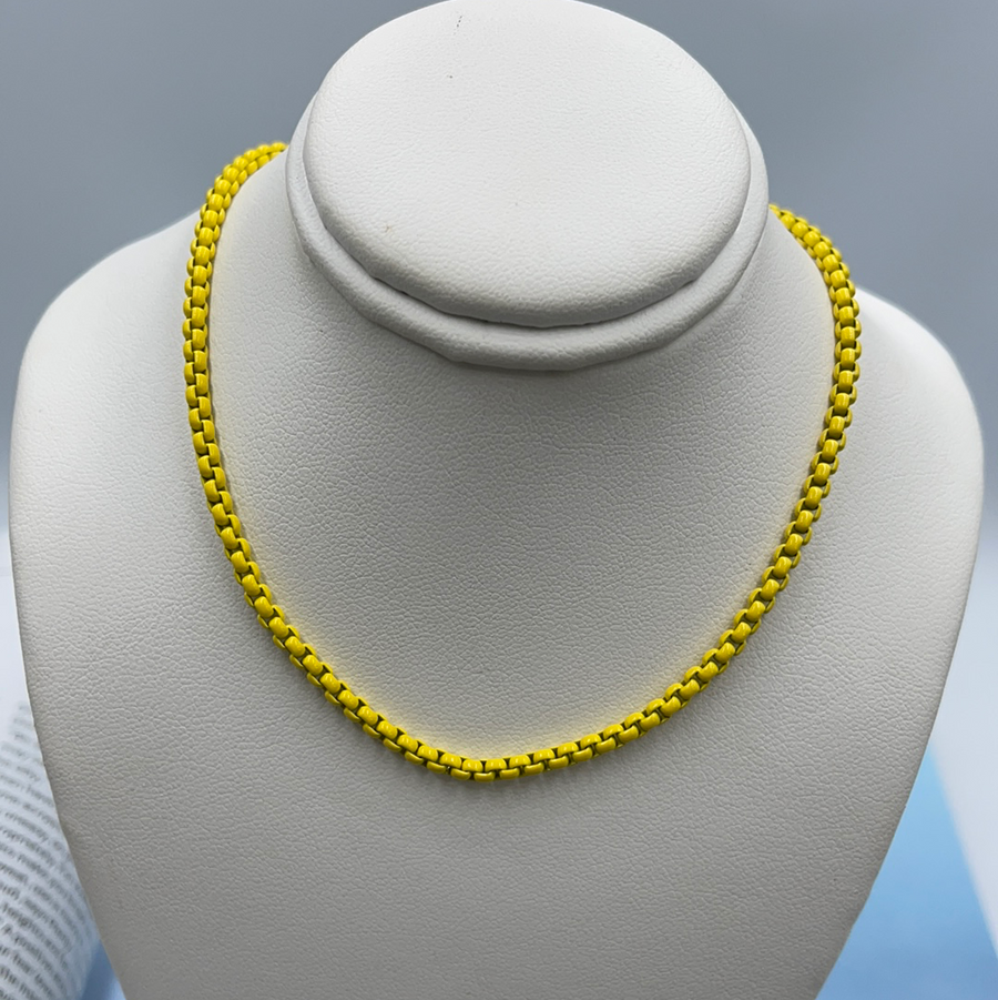 Cable Color Necklace