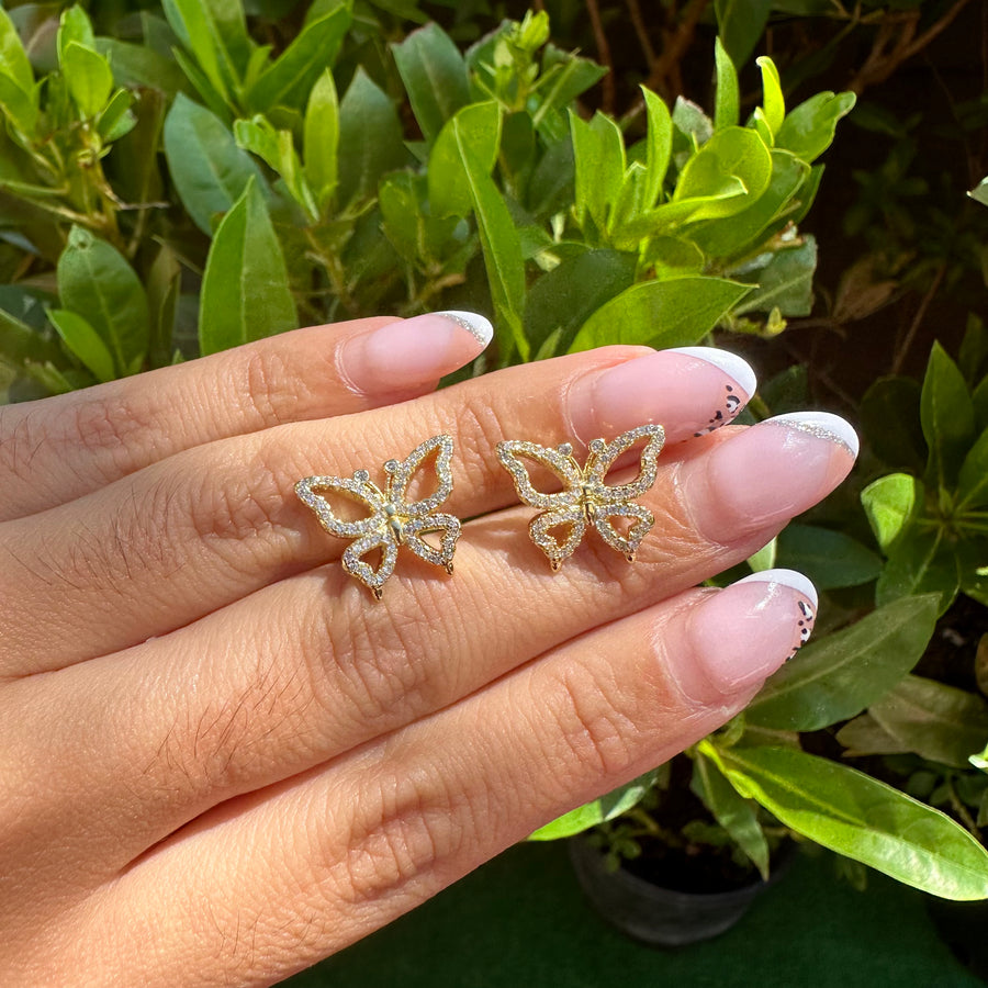 Butterfly Crystals Earrings