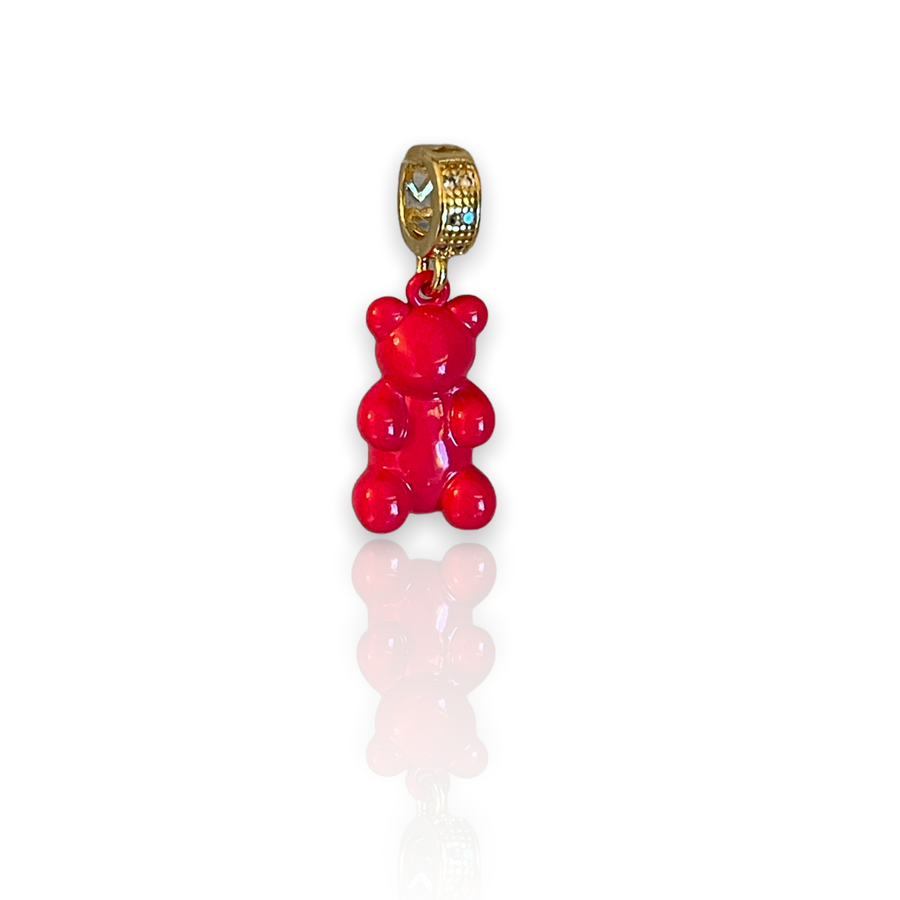 Enamel Gummy Bear Charm with hanger