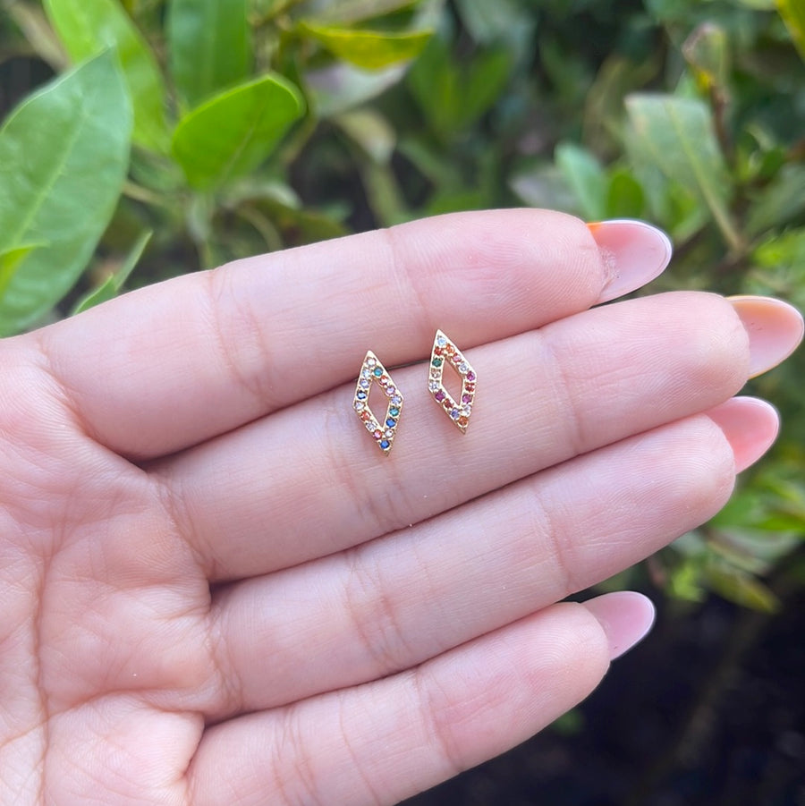 Color Crystals Earrings