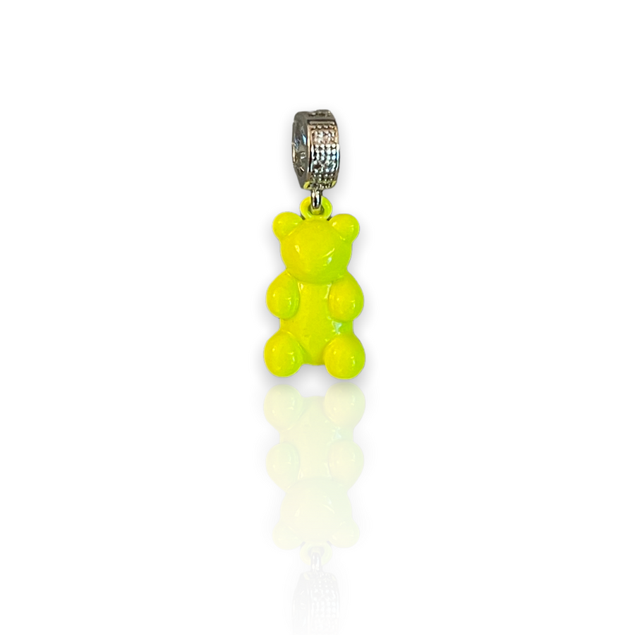 Enamel Gummy Bear Charm with hanger