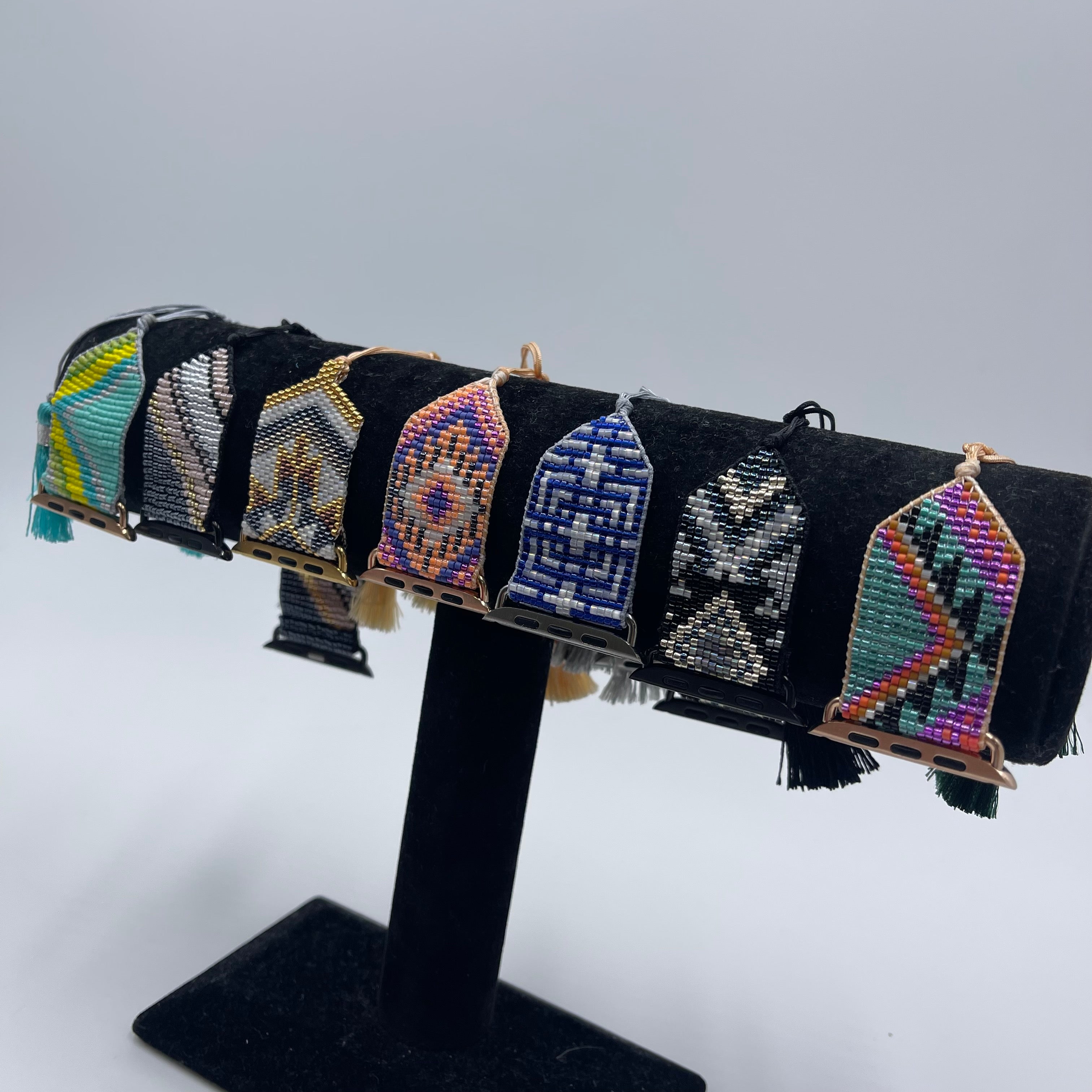 Belt Watch Beaded Bracelet