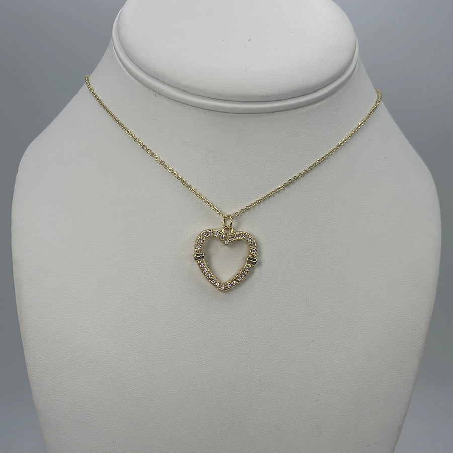 Heart Zirconium Necklace