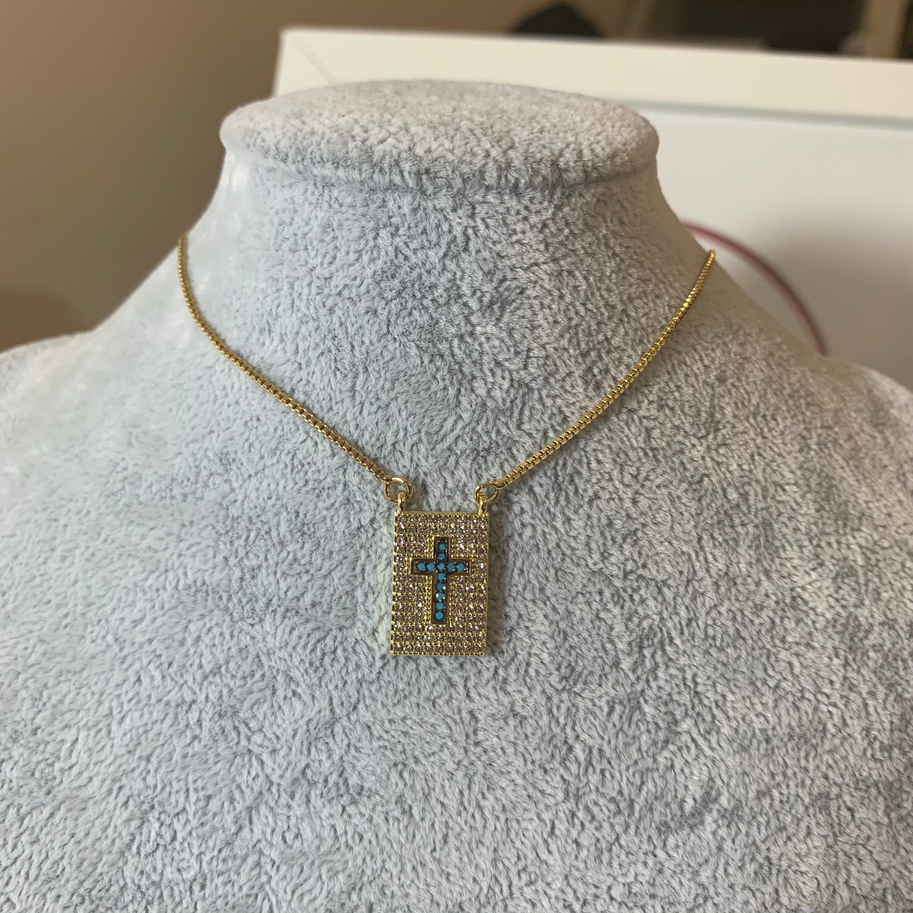 Cross Color Necklace