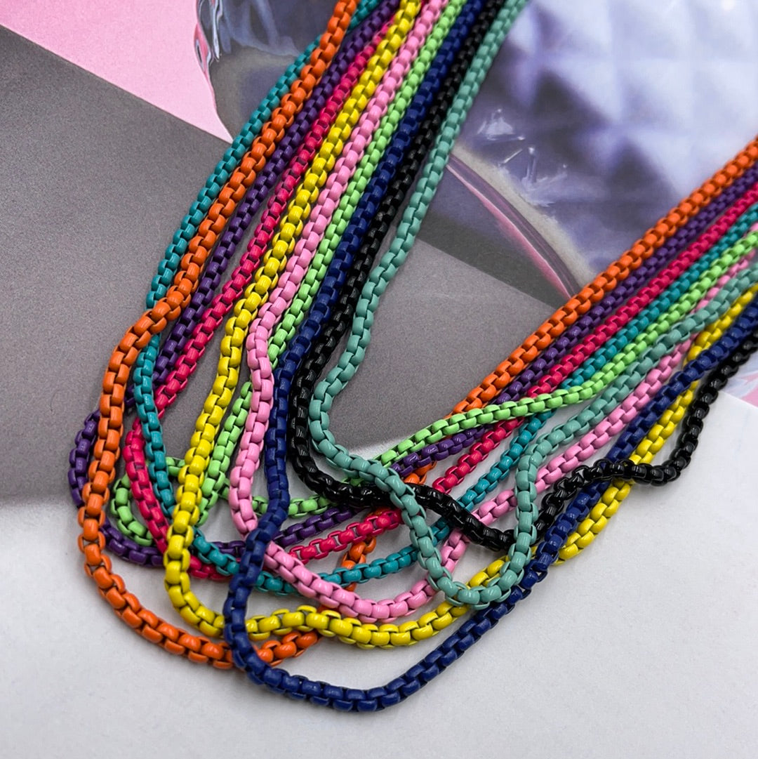 Cable Color Necklace