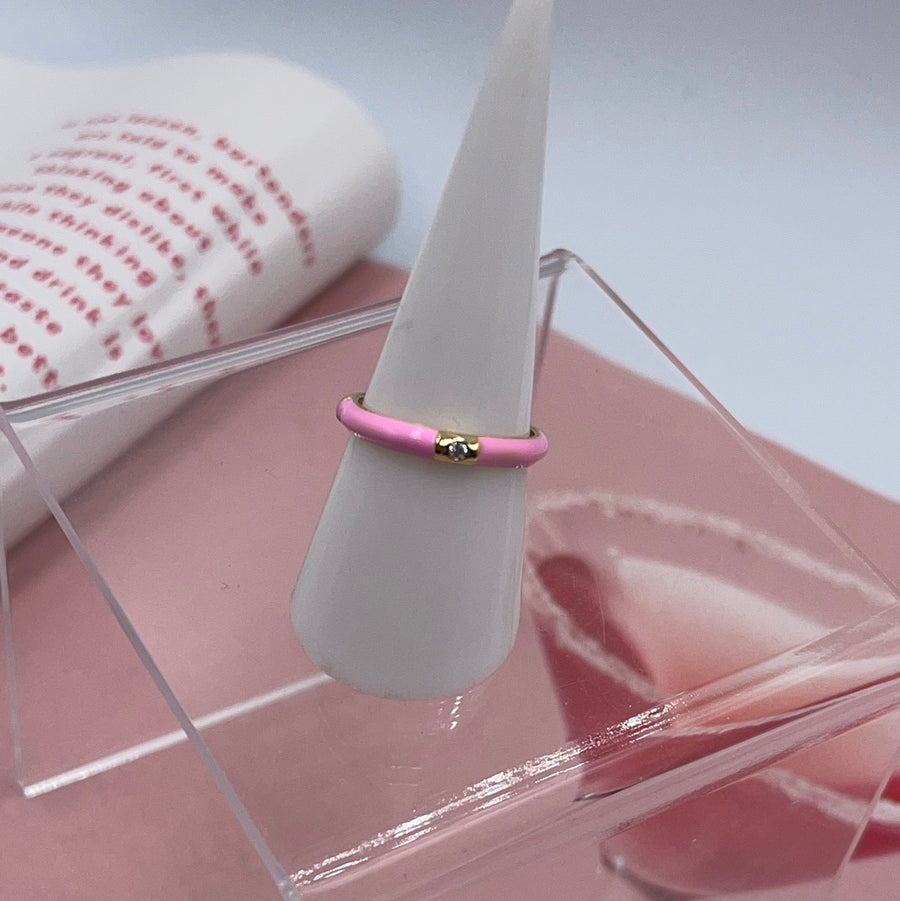 Enamel Color Ring