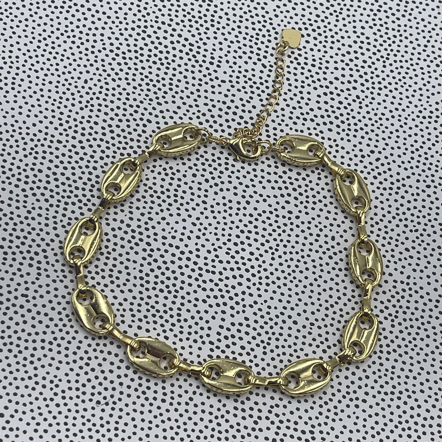 Anchor Chain Anklet