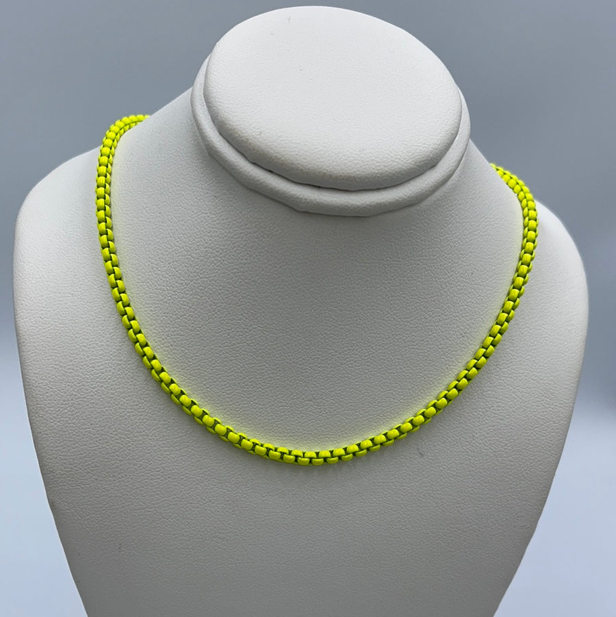 Cable Color Necklace