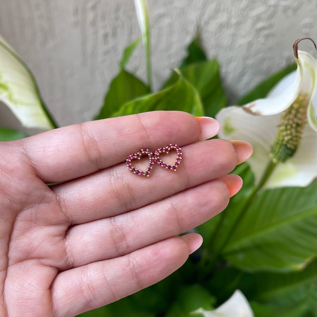 Color Hearts Earrings