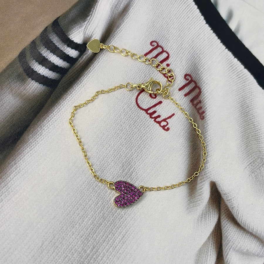 Delicate Heart Bracelet