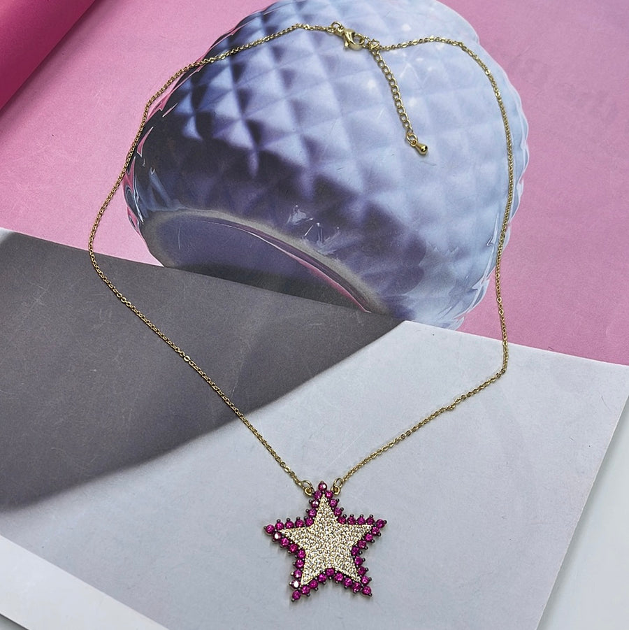 Frame Star Necklace