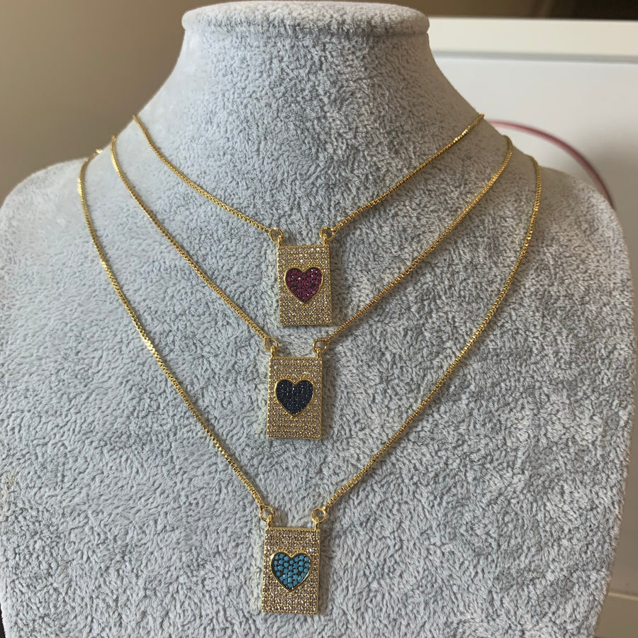 Heart Color Necklace