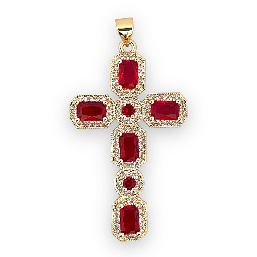 Fancy Cross Charm