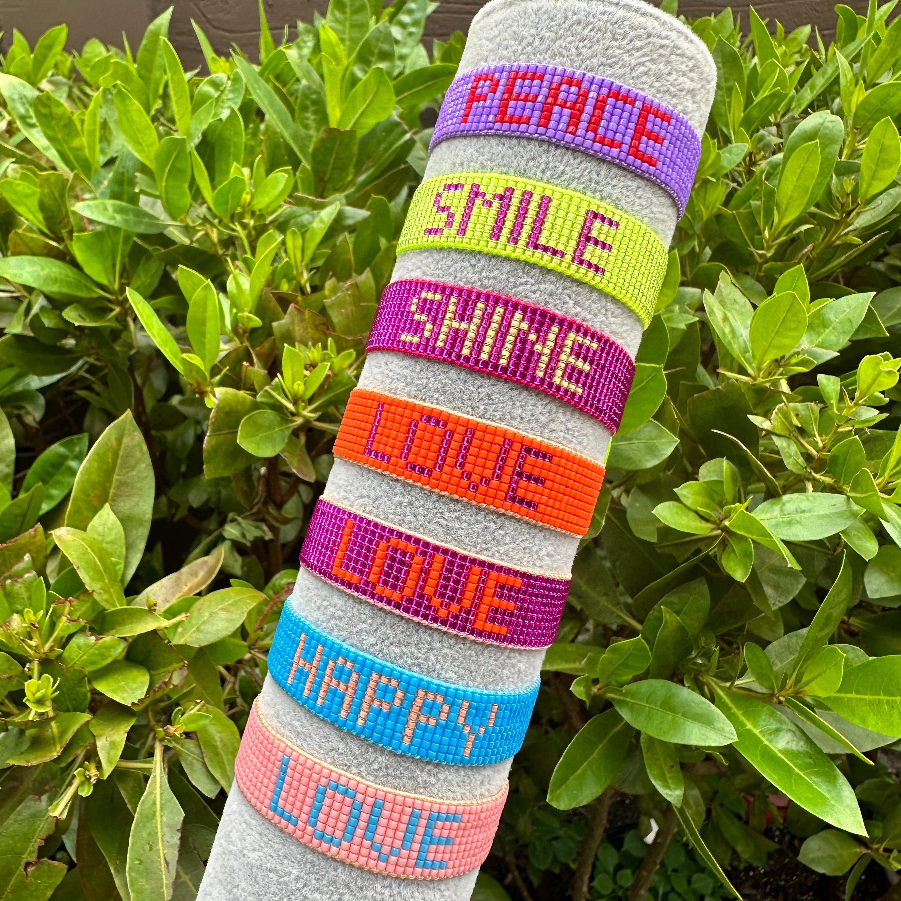 Full Colors Message Bracelet