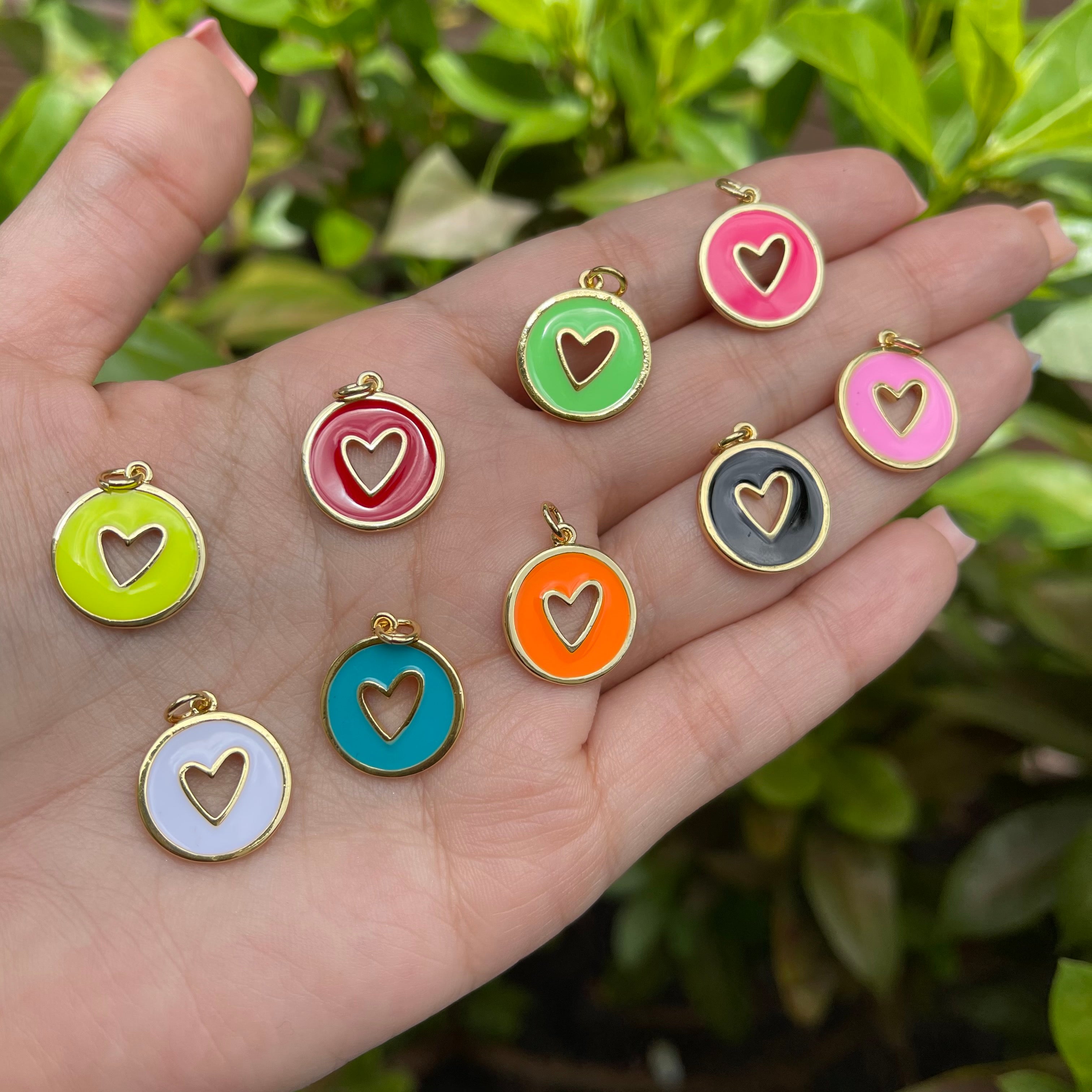 Open Heart Charms