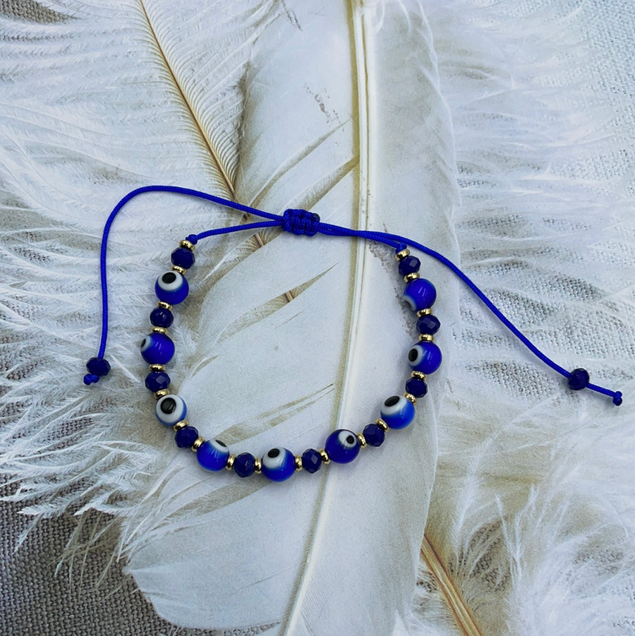 Thread Evil eye Bracelet