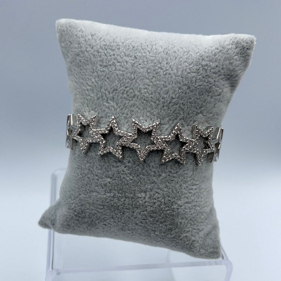 Stars Zirconium Cuff