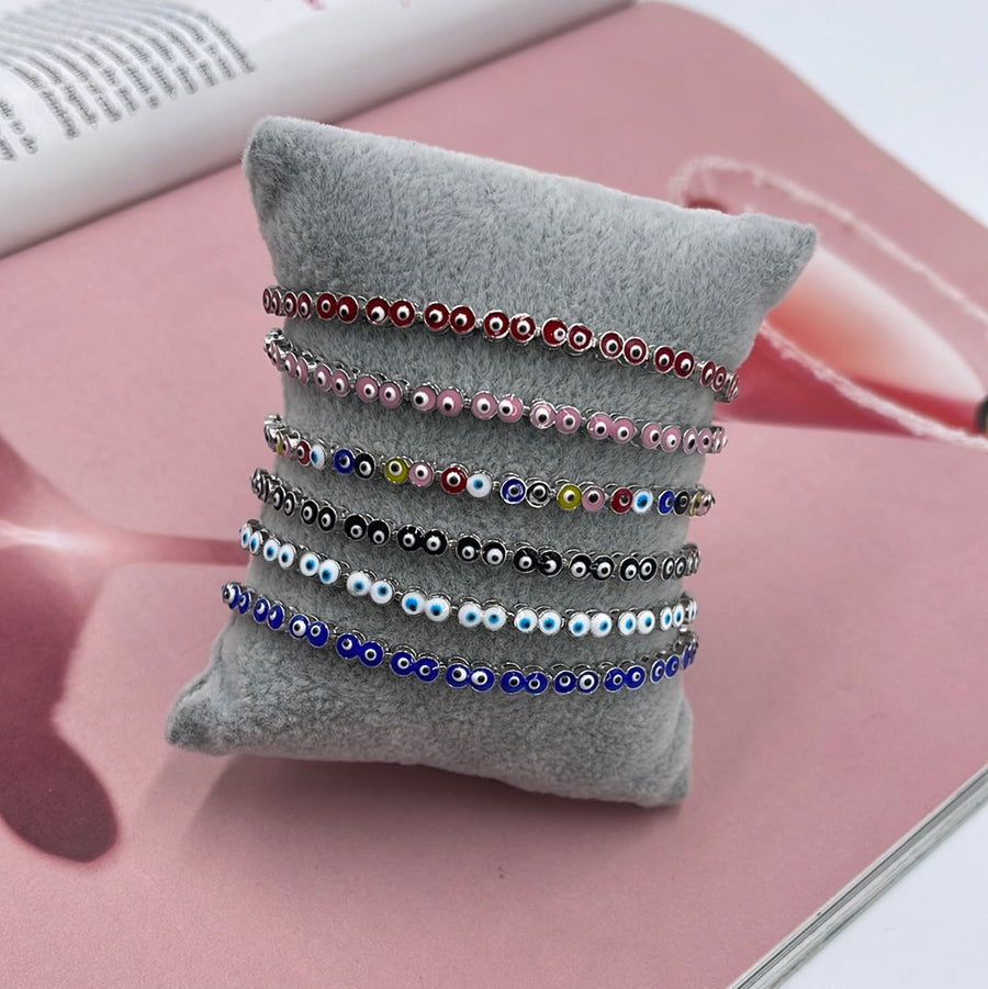 Skinny Evil Eye Bracelet