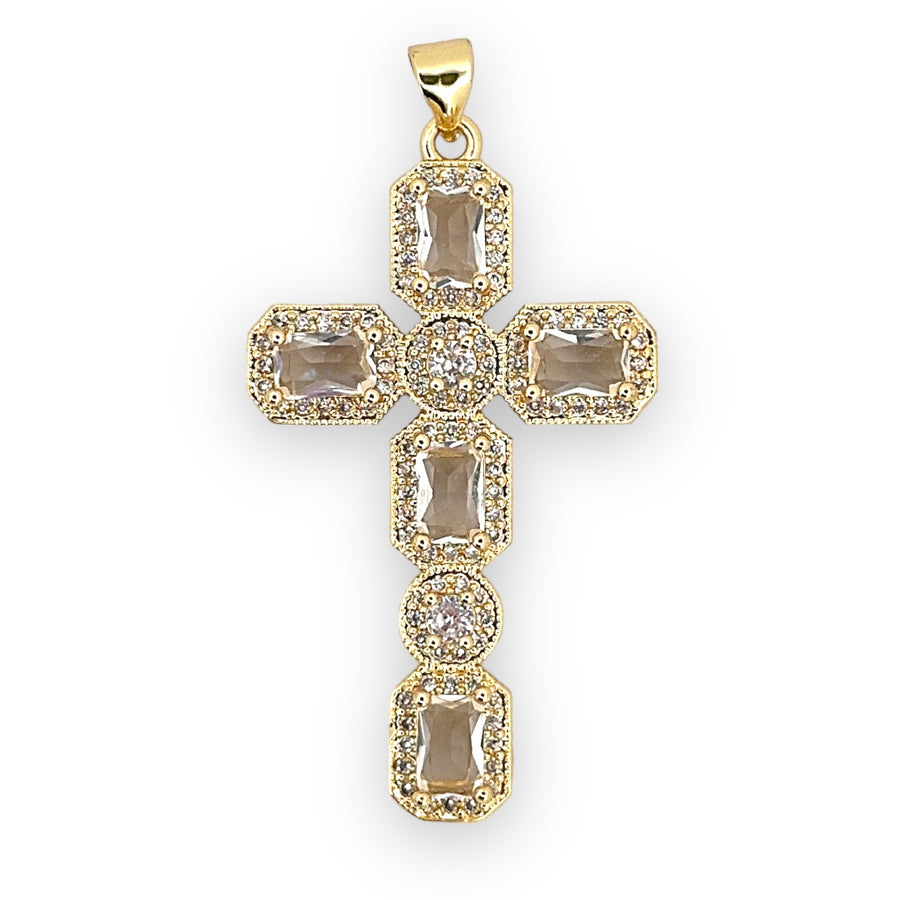 Fancy Cross Charm