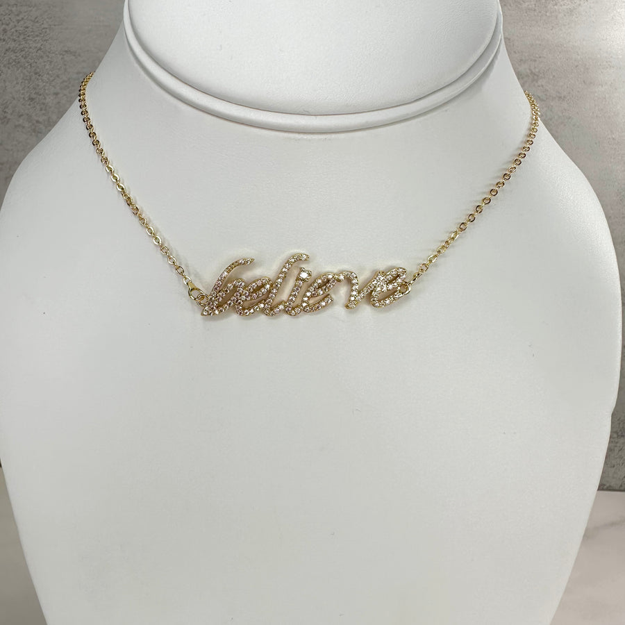 Believe Necklace