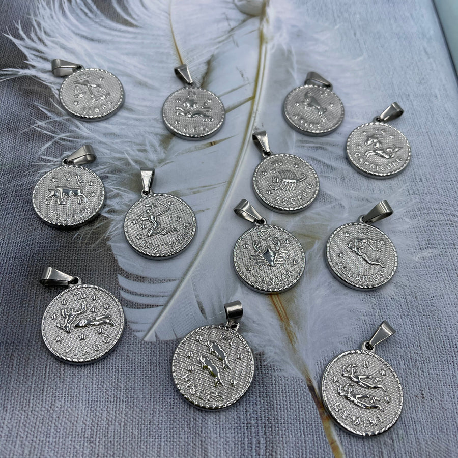 Zodiac Signs Charms