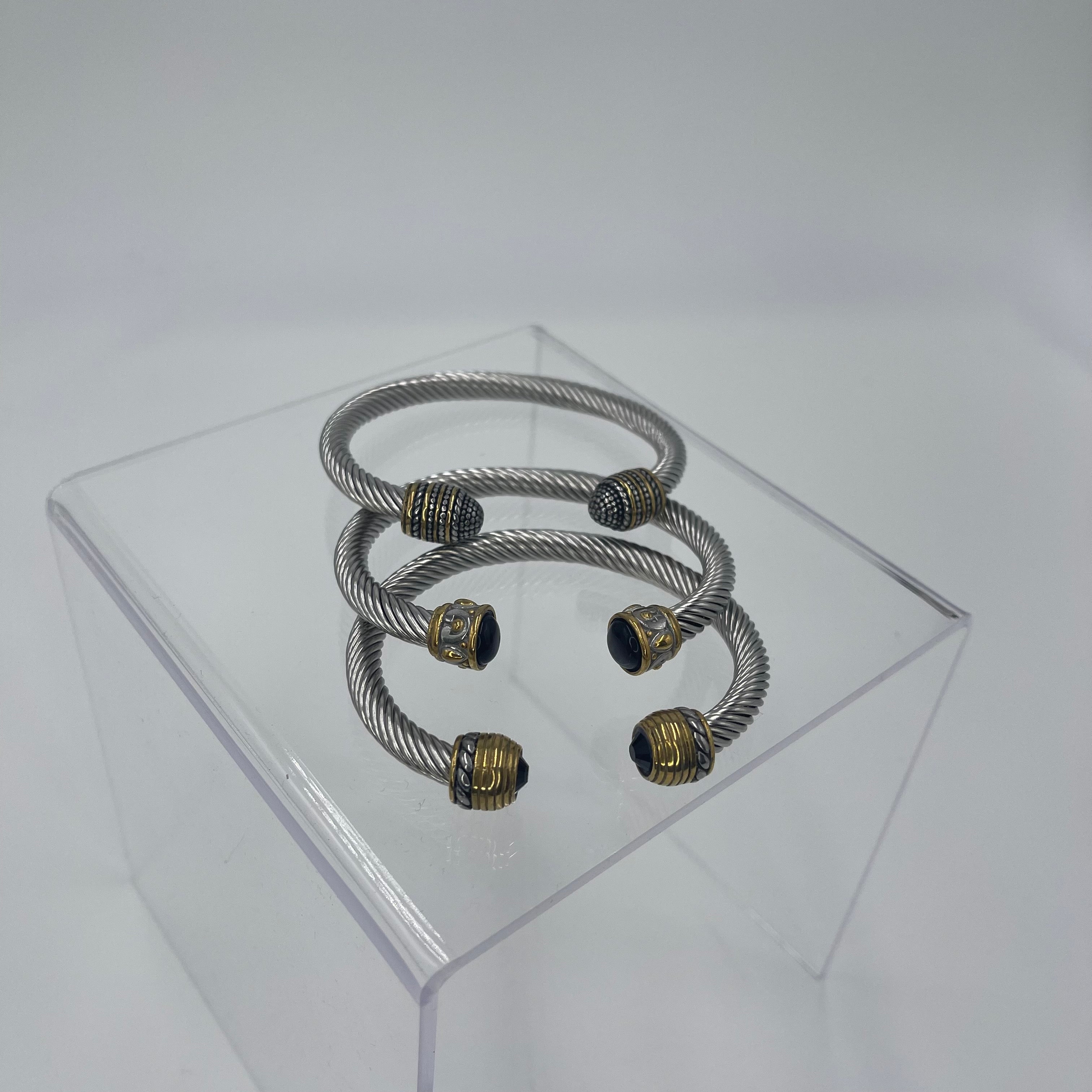 Cable Cuff Bracelet