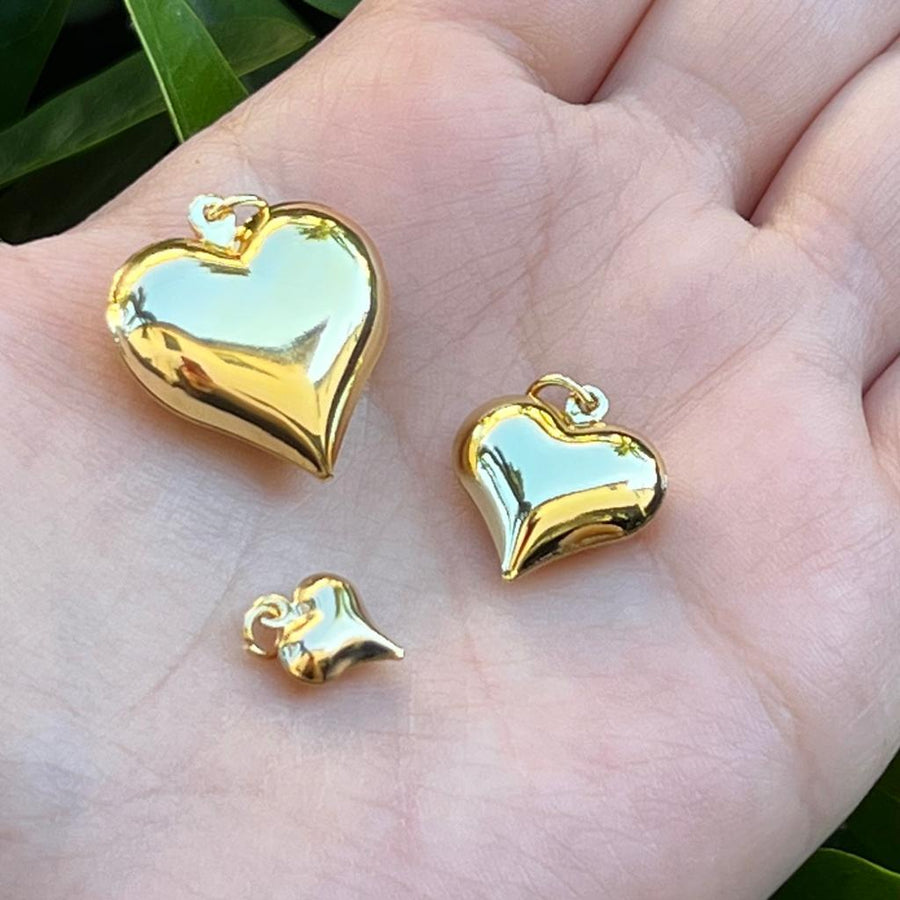 Ballon Hearts Charms