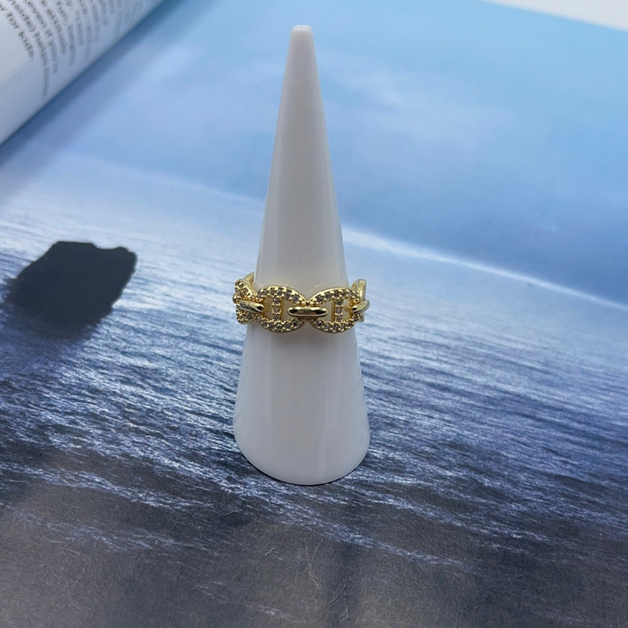 Anchor Zirconium Ring