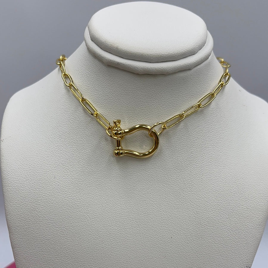 Omega shape Necklace