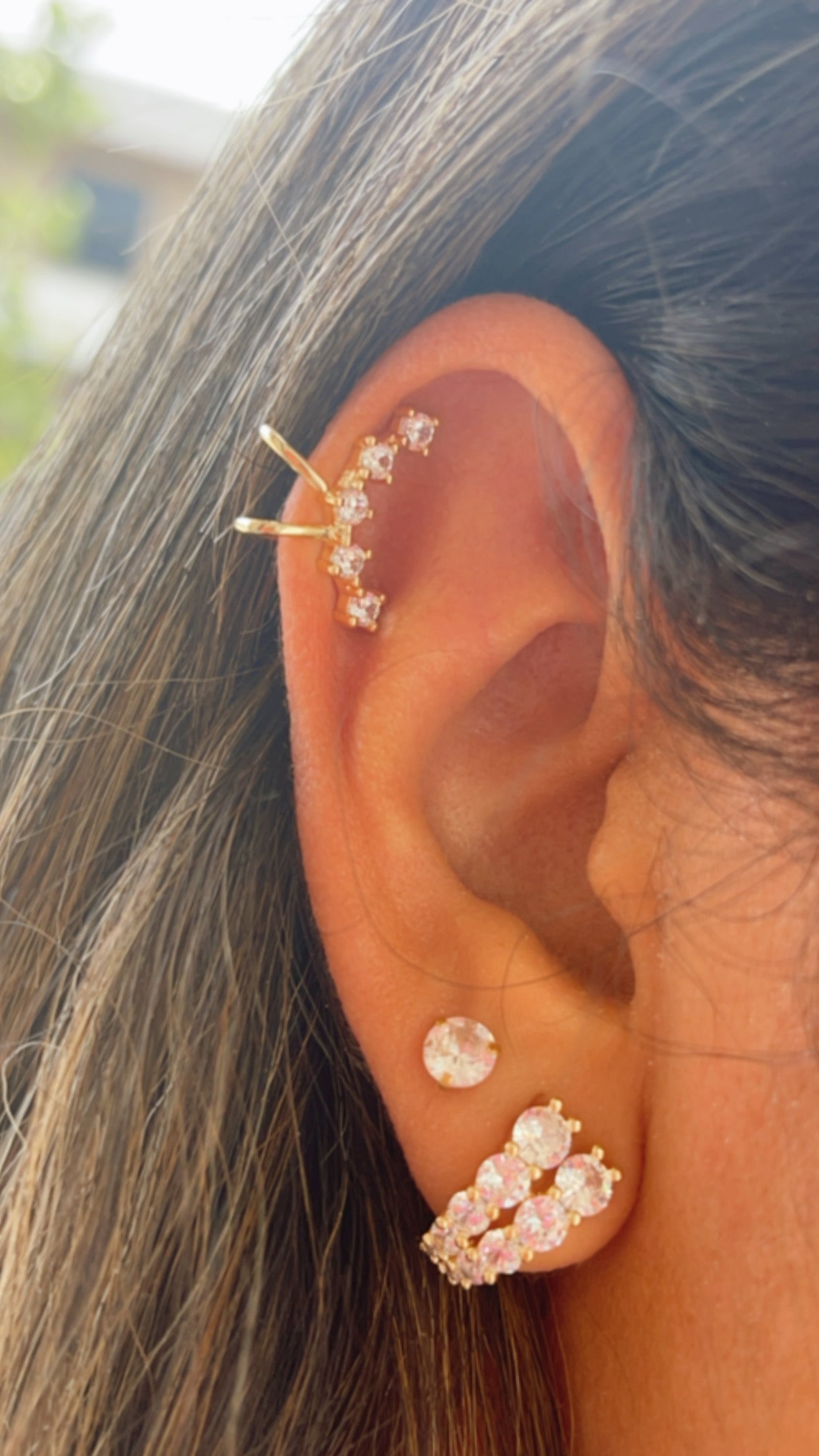 Diamonds Earcuff