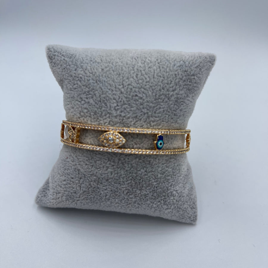 Evil Eye Color Cuff