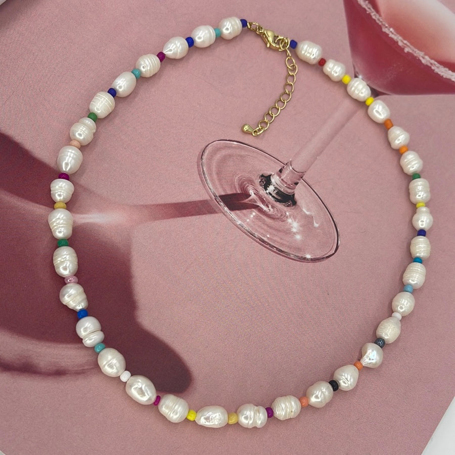 Summer Pearl Necklace