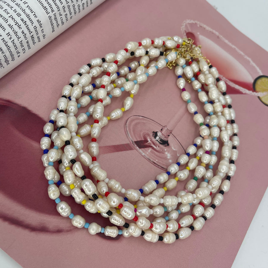 Summer Pearl Necklace