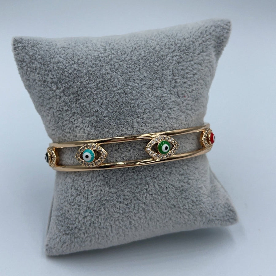 Evil Eye Color Cuff