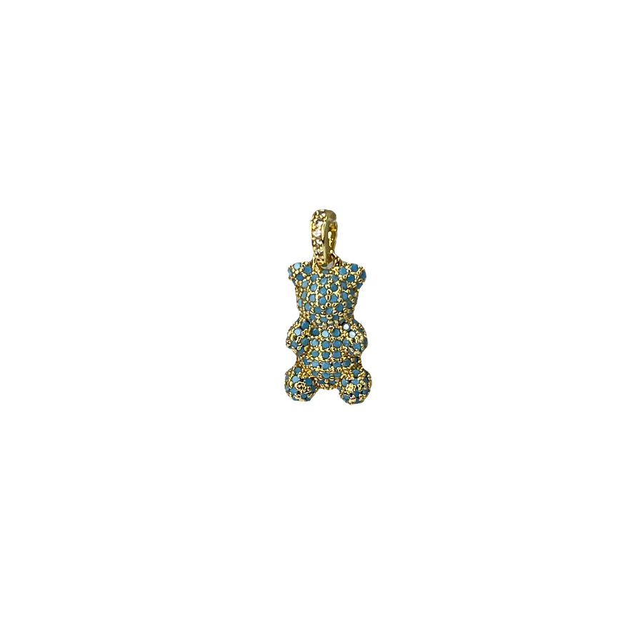 Zirconium Gummy Bear Charm