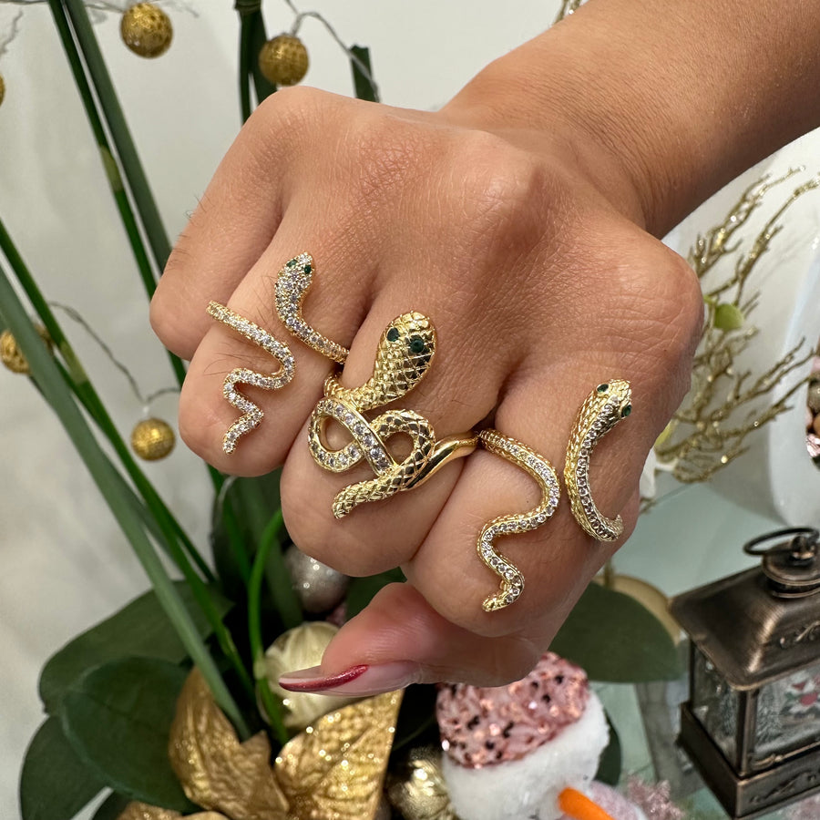 Long Snake Ring