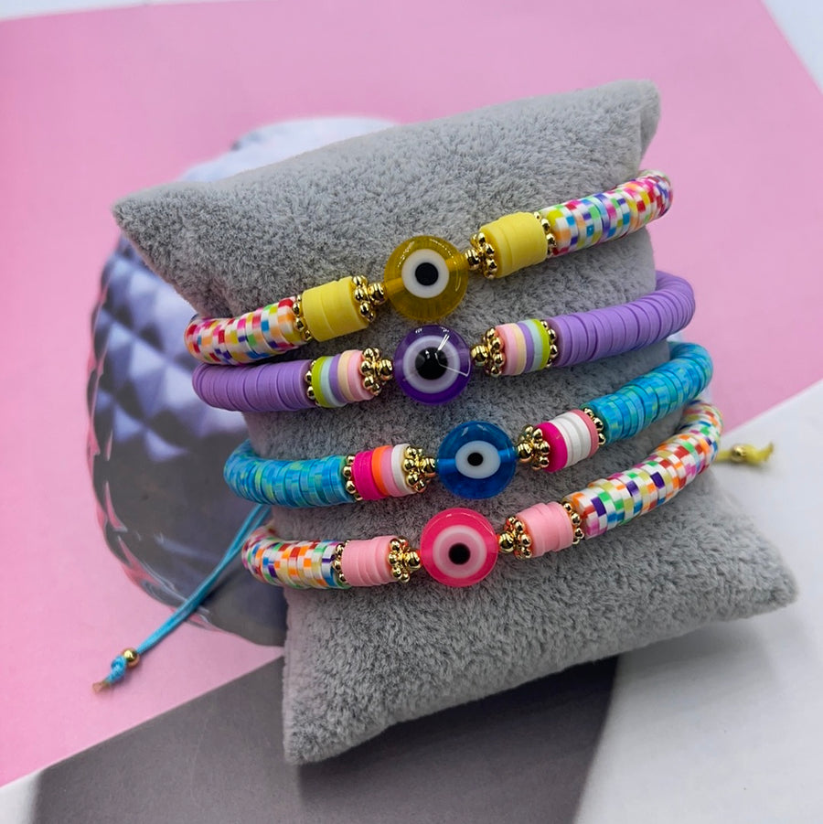 Evil Eye Colors Bracelet