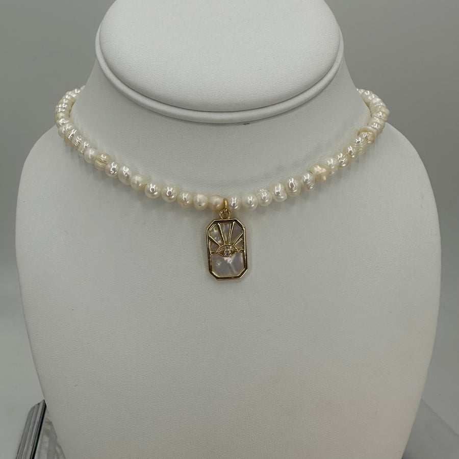 Nacar Pearls Necklace