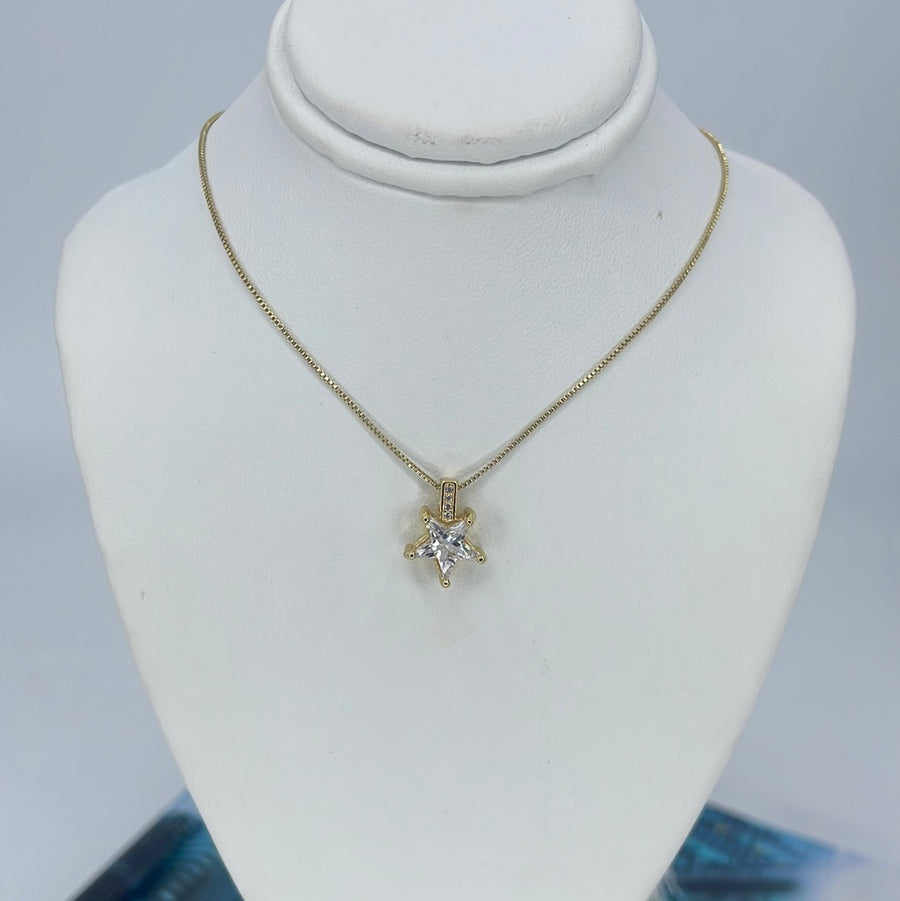 Star Diamond Color Necklace