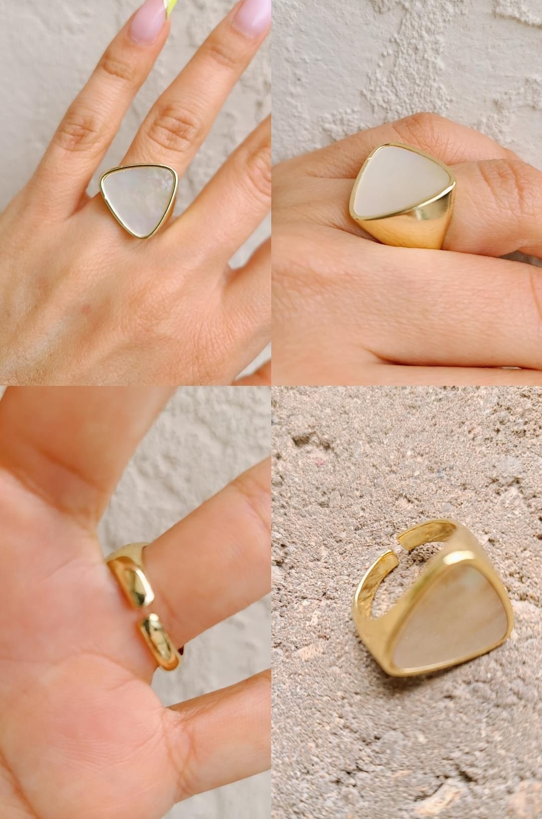 Nacar Stone Ring