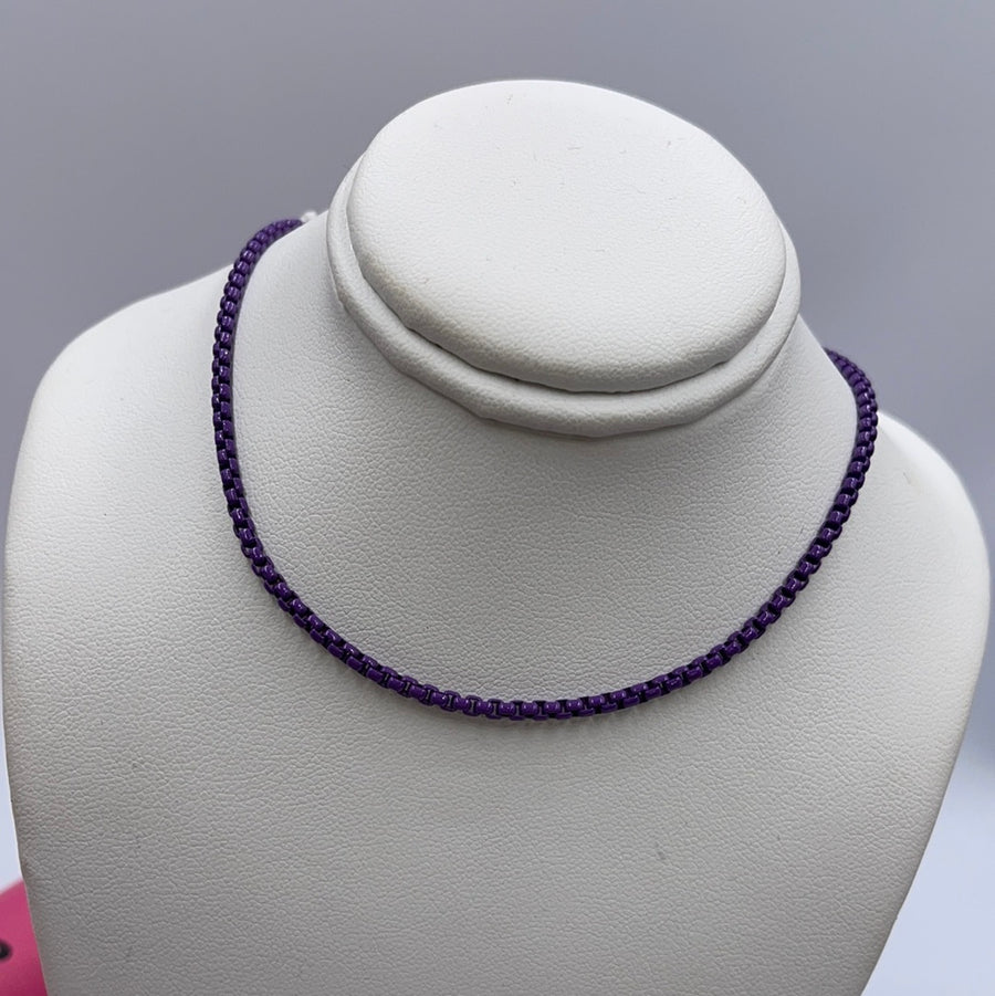 Cable Color Necklace