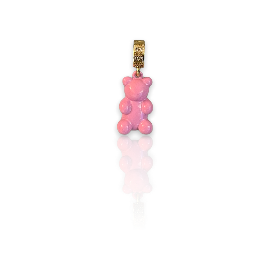 Enamel Gummy Bear Charm with hanger