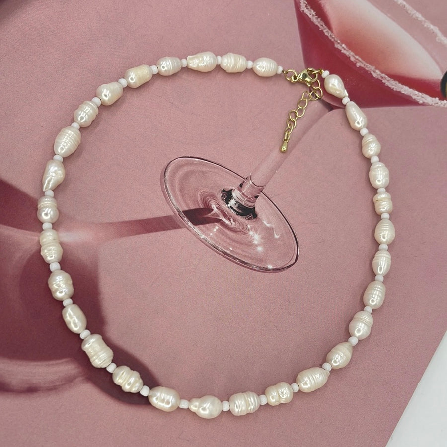 Summer Pearl Necklace